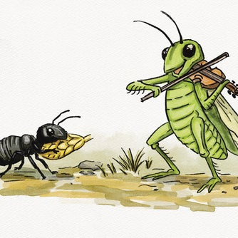 The Ant and The Grasshopper